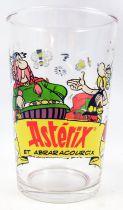 Asterix - Mustard glass Amora 2000 - #6 Asterix and Vitalstatistix