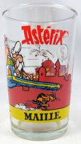 Asterix - Mustard glass Maille 1990 - n°7 The flying carpet