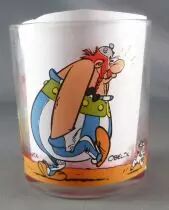 Asterix - Nutella Glass 1995  - Ast&eacute;rix Obelix & Idefix Getafix