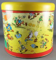 Asterix - Pandorino Cookies Tin Round box 40 Years 1999 - Romans