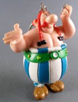 Asterix - Parc Asterix 1991/92 PVC Figure Key Chain - Obelix
