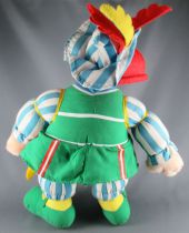 Asterix - Peluche 34 cm - Obelix Mousquetaire Vert - Parc Asterix 1991