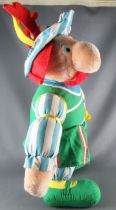 Asterix - Peluche 34 cm - Obelix Mousquetaire Vert - Parc Asterix 1991