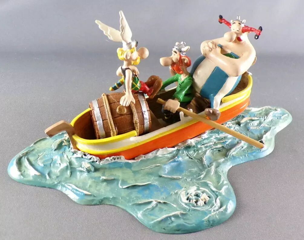 Figurines Play Asterix - La Barque D'Astérix & Obélix - Ceji (ref.6259) - Occasion