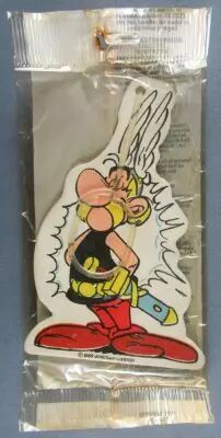 Asterix - Plaquette D�sodorisant Voiture 1989 - Le Jeu d\'Ast�rix - Neuve sous Sachet