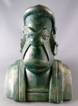 Asterix - Plaster Bust Bronze Patina - Roman - Studio Idefix