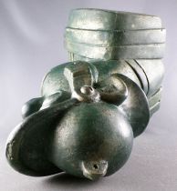 Asterix - Plaster Bust Bronze Patina - Roman - Studio Idefix