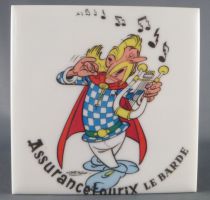 Asterix - Plastic Wall Tile set of 4 by Japy Voluform - Mint in box