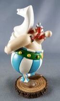 Asterix - Plastoy - Figurine Pi&egrave;ce Jeu d�&eacute;chec N&deg;2 - Ob&eacute;lix Cavalier Blanc