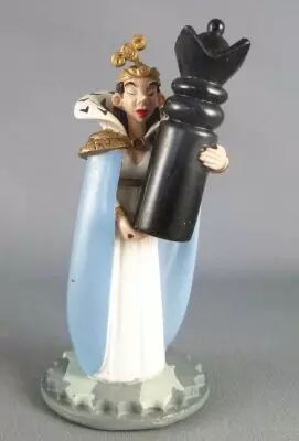 Asterix - Plastoy - Figurine Pi�ce Jeu d��chec N�4 - Cl�opatre Reine