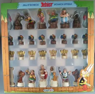 Asterix - Plastoy - Figurine PVC - Jeu d\'Echecs 32 Pi�ces Neuf Boite