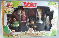 Asterix - Plastoy - Figurine PVC Coffret de 5 - Asterix glaive à la main Abraracourcix Panoramix Bonnemine Falbala