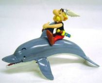 Asterix - Plastoy - PVC Figure - Asterix on a Dolphin