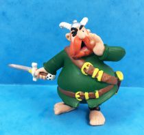 Asterix - Plastoy - PVC Figure - Red Beard Captain of the Pirates