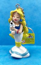 Asterix - Plastoy Keychain Figure - Falbala with Idefix