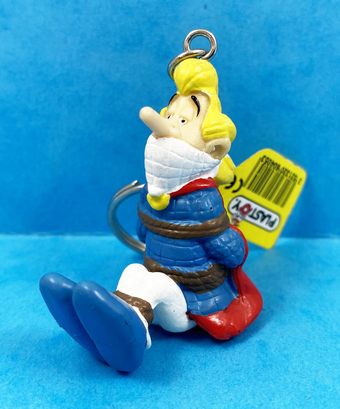 Asterix and Obelix key ring Assurancetourix playing the lyre figurine 604329 