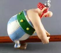  Asterix - Plastoy PVC Mini Figure Oberthur Pencil - 2 x Graphite Pencil with Asterix & Obelix