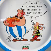 Asterix - Plateau Rond Parc Asterix 1989 - Nous aimons bien boire et bien manger...