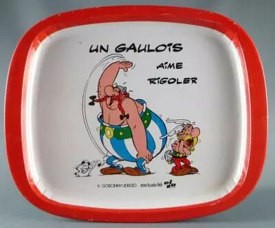 Asterix - Plateau Vide-Poche Eixa 1989 - Un Gaulois aime rigoler...