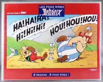 Asterix - Porfolio Les Fous Rire d\'Ast�rix 8 Colors Pictures - Hachette Albert Ren� 2010