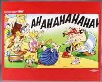 Asterix - Porfolio Les Fous Rire d\'Ast&eacute;rix 8 Planches Couleurs - Hachette Albert Ren&eacute; 2010