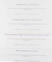 Asterix - Porfolio Les Fous Rire d\'Ast&eacute;rix 8 Planches Couleurs - Hachette Albert Ren&eacute; 2010