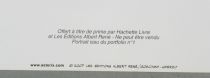 Asterix - Porfolio N°1 Galerie de Portraits 8 Planches Couleurs - Hachette Albert René 2007