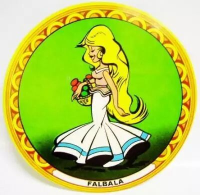 Asterix - Portraits Vache qui rit (series 2) - Falbala