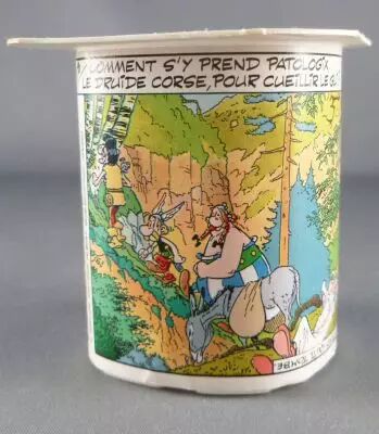 Asterix - Pot de Yoghourt Danone Kid Calcium - Asterix en Corse 2B