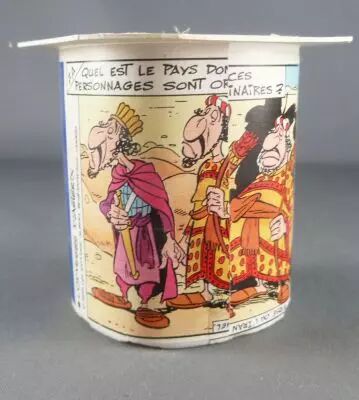 Asterix - Pot de Yoghourt Danone Kid Calcium - L\'Odyss�e d\'Asterix 7A