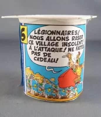 Asterix - Pot de Yoghourt Danone Kid Lait Entier - L\'Anniversaire N�6