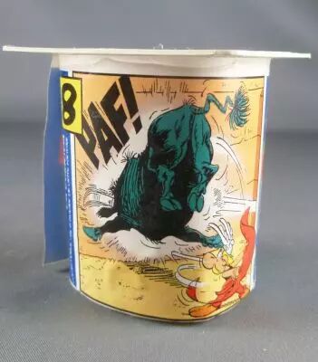 Asterix - Pot de Yoghourt Danone Kid Lait Entier - La Corrida N�6