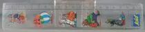 Asterix - Scholl Set Eraser Sharpener 20cm Ruler - Kid Advertising 1994/95