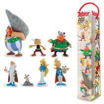 Asterix - Set of 7 Plastoy pvc figures \ Tubo\  - Asterix\'s Village
