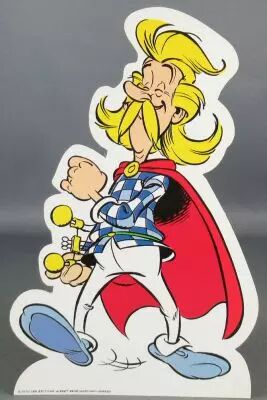 Asterix - Silhouette Plastique Promotionnelle A Ren� 2000 - Assurancetourix