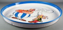 Asterix - Tin Rond Tray Parc Asterix 1989 - Nous aimons bien boire et bien manger...
