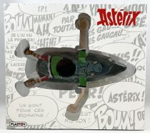 Astérix - Tirelire Plastique Plastoy - Idéfix et le Romain écrasé