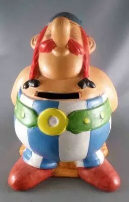Asterix - Heimog / Paper Mate - Figurine PVC - Obelix sur socle Porte