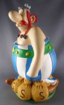Asterix - Tirelire Résine Platre 26cm - Obélix - Parc Asterix 2003