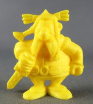 Asterix - Uni Lever (Malabar/Motta) 1974-84 - Figurine Monochrome - Abraracourcix (Jaune)