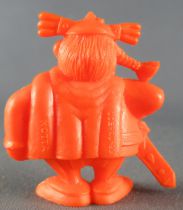 Asterix - Uni Lever (Malabar/Motta) 1974-84 - Figurine Monochrome - Abraracourcix (Orange)