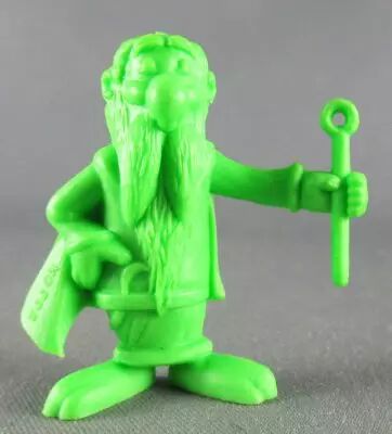 Asterix - Uni Lever (Malabar/Motta) 1974-84 - Figurine Monochrome - Panoramix (Vert)