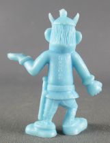 Asterix - Uni Lever (Malabar/Motta) 1974-84 - Figurine Monochrome - Porteur de Droite (Bleu Clair)