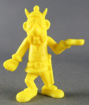 Asterix - Uni Lever (Malabar/Motta) 1974-84 - Figurine Monochrome - Porteur de Droite (Jaune)