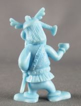 Asterix - Uni Lever (Malabar/Motta) 1974-84 - Figurine Monochrome - Porteur de Gauche (Bleu Clair)
