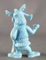 Asterix - Uni Lever (Malabar/Motta) 1974-84 - Monochromic Figure - Left Side Carrier (Light Blue)