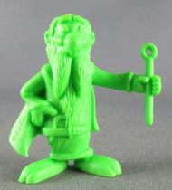 Asterix - Uni Lever (Malabar/Motta) 1974-84 - Monochromic Figure - Miraculix (Green)