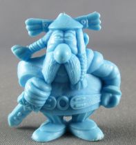 Asterix - Uni Lever (Malabar/Motta) 1980-84 - Figurine Monochrome - Abraracourcix (Bleu Clair)