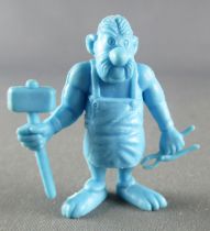 Asterix - Uni Lever (Malabar/Motta) 1980-84 - Figurine Monochrome - Cetautomatix (Bleu clair)