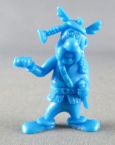 Asterix - Uni Lever (Malabar/Motta) 1980-84 - Figurine Monochrome - Porteur de Gauche (Bleu)